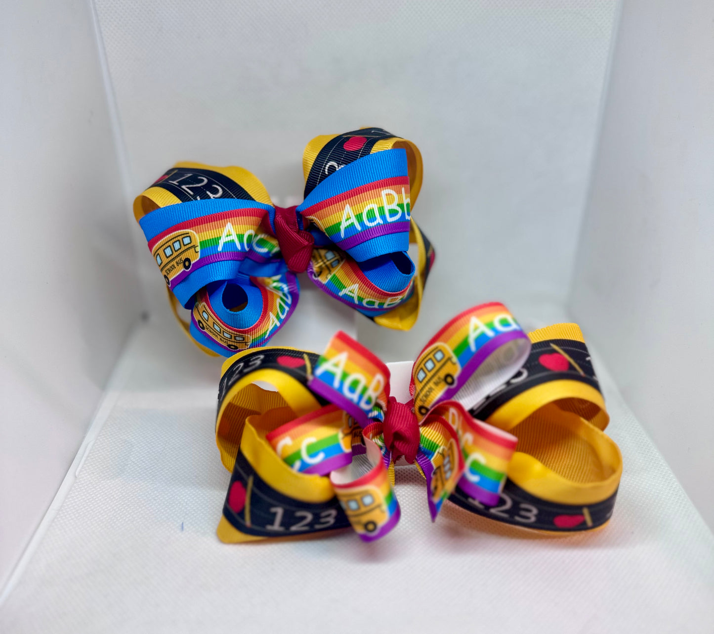 ABC’s and 123’s Boutique Bow