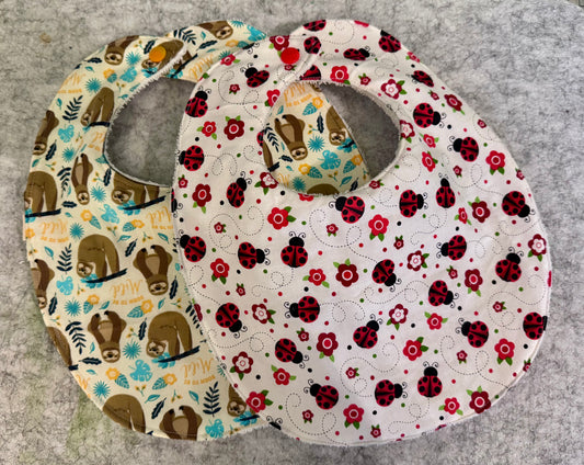 Handmade Fabric Baby Bib
