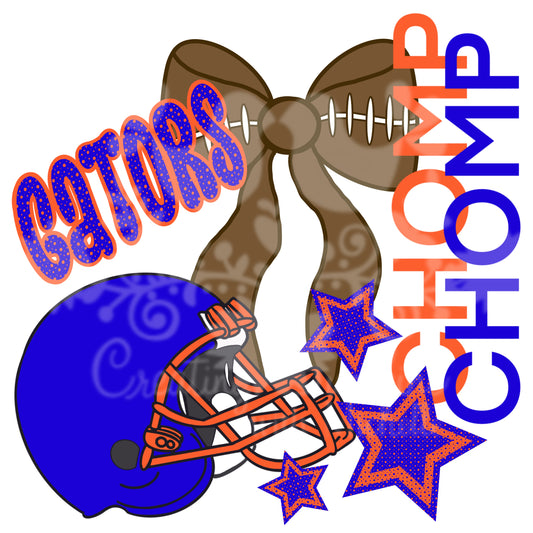 Gator Chomp Chomp PNG Digital File