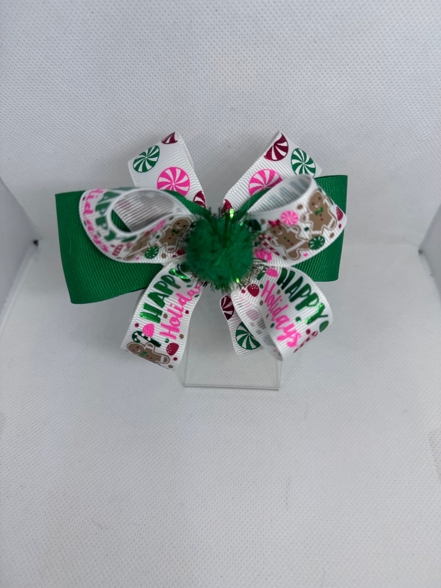 Gingerbread Holidays Bow